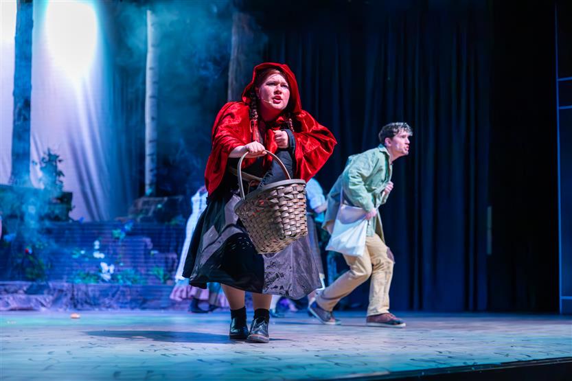 Students perform onstage